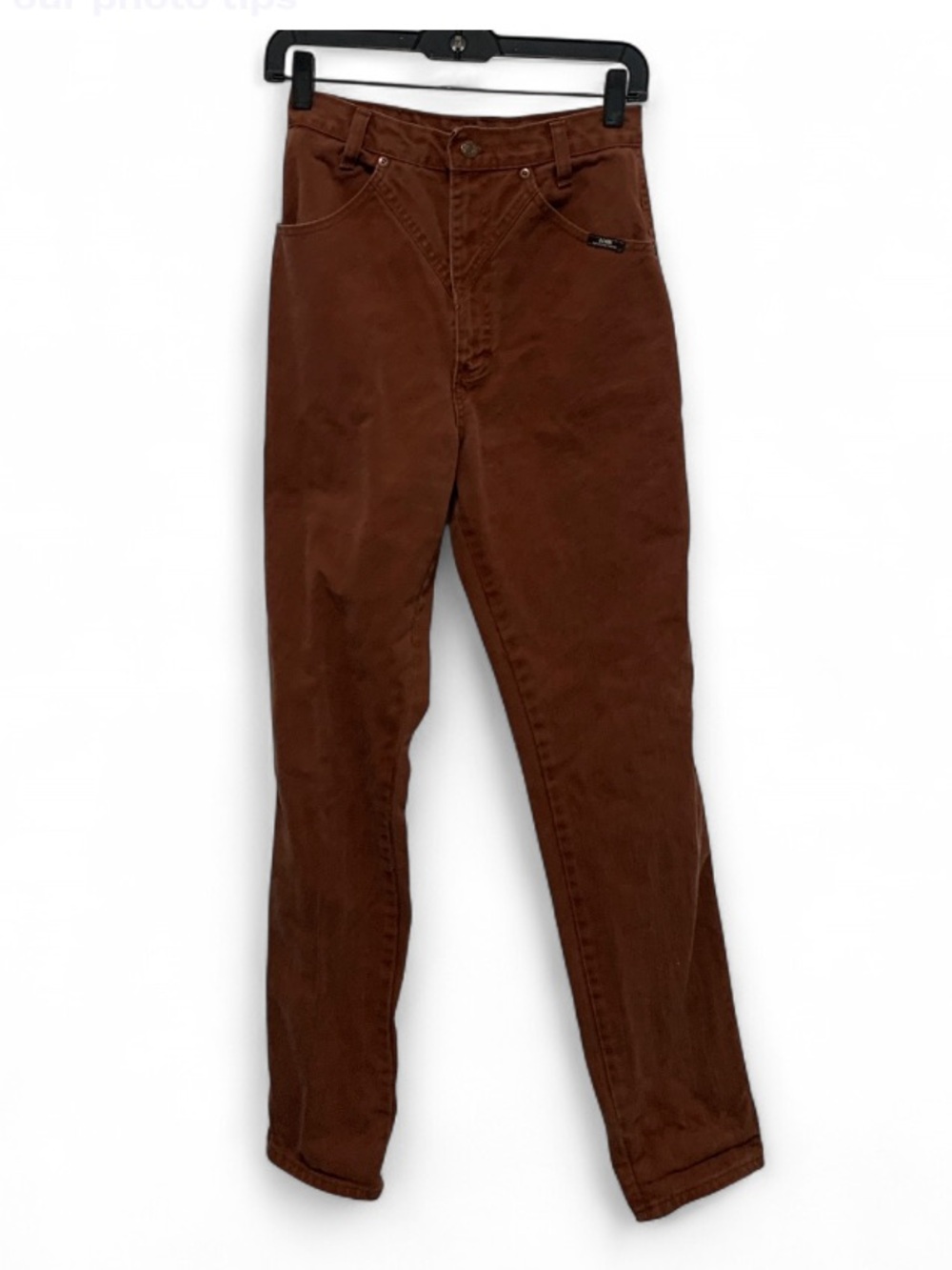 Vintage Ozark Mountain Brown High Waisted Western Jeans